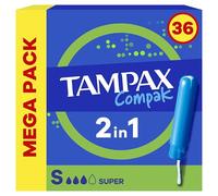 Tampax Tampons Compak Super – 36 unités