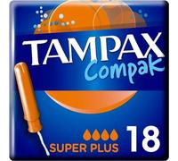 Tampax Compak Super Plus 18 unités