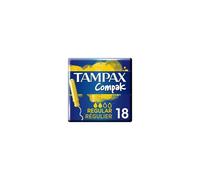Tampax Compak Tampones Regular 18 Unidades