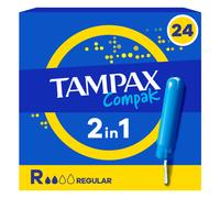 Tampax Compak - Tampons réguliers - 24 tampons