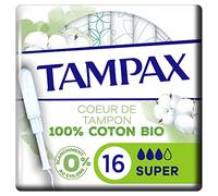 Tampax Bio Tampon de Algodon Super 16uds