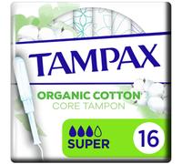 Tampax Tampons Cotton Protection – Super absorbant – Boîte de 16