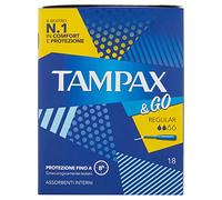 Tampax & Go Regular Tampons - 18 pièces