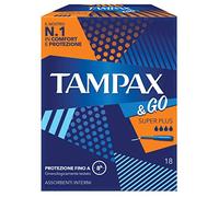 Tampax – Tampax & Go Super Plus – 18 unités