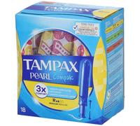Tampax Pearl Compak Regular Tampon(S) 18 pc(s)