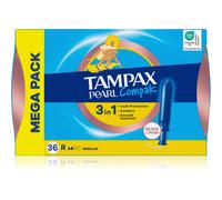Tampax Pearl Compak Regular tampons avec applicateur 36 pcs