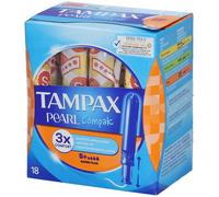 Tampax Serviette hygiénique Pearl Compak Super Plus 18 pc(s)