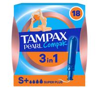 Tampax Pearl Compak super plus - 18 tampons