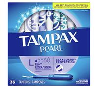 Tampax Pearl Lites Lot de 36 tampons non parfumés