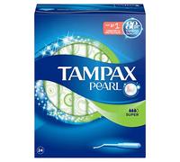 Tampax Pearl Super Lot de 24 tampons