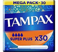 Tampons Tampax avec applicateur en carton Suplerplus 30 pcs