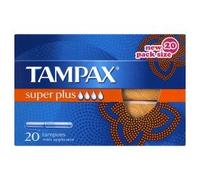 Tampax Tampons Super Plus, paquet de 8x20