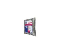 TAMPEL Tampons laine d'acier extra-fine grade 00 - Lot de 12