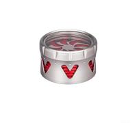 Tamper à café avec auto-nivellement par gravité et base à 5 lames pour une distribution uniforme et un tassage compact du marc de café, fabriqué à partir d'acier inoxydable et d'alliage d'aluminium