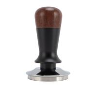 Tamper à Café en Inox et Noyer, Presse Café à Ressort, Contrôle Précis de la Pression, Durable et Ergonomique - Conception à Ressort pour Moins de Fatigue, Pression Uniforme, (58mm / 2,28 pouces)