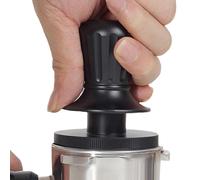 Tamper à café - Presse à en acier inoxydable, outil à main professionnel avec poignée ergonomique solide, niveleur de précision à base plate, idéal pour la maison, le café, le restaurant