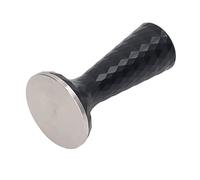 Tamper à café professionnel calibré en acier inoxydable, avec base plate, pour expresso, usage domestique, qualité alimentaire, sûr, durable, sans rouille (53mm)