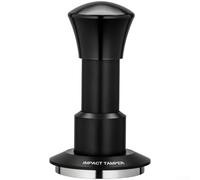 Tamper à café réglable à force constante, presse à expresso en acier inoxydable 304 à retour automatique, qualité professionnelle pour porte-filtre de 51 mm, 53 mm, 58 mm (51 mm)