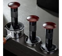 Tamper à expresso de précision à ressort offrant une pression constante et une base ondulée pour améliorer l'extraction du café, stockage magnétique pour station de café organisée (51 mm)