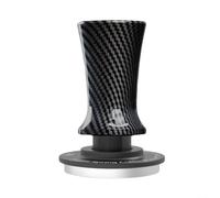 Tamper à expresso professionnel avec mécanisme de pression calibrée, convient pour les filtres plats sans fond de 51, 53, 53, 75, 58 mm pour une compression uniforme du café moulu (58,35 mm)