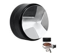 Tamper Café 58mm,Tamper Café Espresso Réglable Tamper Café En Acier Inoxydable Tamper Café Barista Accessoires Filtre à Café Pour Le Prépressage, Accessoires Pour Barista, Cafetière Domestique (Noir)