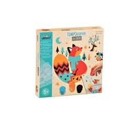 Tampographie Sur Bois - Animaux De La Foret