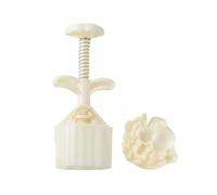 Tampon à biscuits portable - Perforatrice à fleurs de 6,9 cm - Forme de dessin animé mignonne - Nourriture chinoise traditionnelle - Friandise d'invités de fête - Moule de décoration de collation