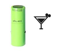 Tampon à cocktail - Tampon auto-encreur pour boisson - Tampon à main pour bar à boissons