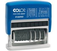 Tampon à formules Mini Dater S120/WD, avec date, FR