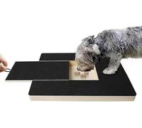 Tampon À Gratter Pour Chien Pour Les Ongles, Planche De Fichier De Ongles Pour Chien En Bois Avec Boîte De Collation Intégrée Stress Carré De Chiot Sans Ongle Pavé De Broyage Pour Animaux De Compagnie