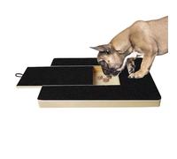 Tampon à gratter pour ongles de chien, tampon de lime à ongles pour chien | Tampon de broyeur à extractible pour griffoir pour animaux de compagnie,Planche à gratter en bois pour soins des ongl