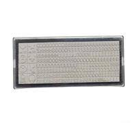Tampon à lettres numérique de 4 mm avec motif pour couper et coller à l'aide d'une plaque de type caoutchouc réutilisable sur ruban d'étiqueteuse