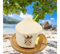 Tampon à Noix De Coco Personnalisé Avec Poignée, Fer à Repasser Pour Le Désherbage, Fer à Repasser Personnalisé Pour La Noix De Coco, Fer à Repasser Pour L'alimentation, Le Cuir, Le Bois, Etc.