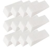 Tampon à Ongles en Éponge 30 Pièces Blanc pour Nail Art