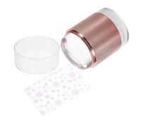 Tampon à Ongles en Silicone, Kit de Stamping, Plaque | Racloir et Plaques Incluses, Observation Facile du Motif, Usage Manucure Maison ou Salon