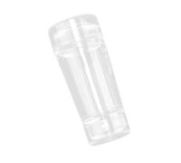 Tampon à Ongles, Kit de Tampon à Ongles avec Grattoir, Corps Visible Transparent Rond Rectangulaire Double Tête Transparent Visible Corps Gelée Estampage, Matériau Plastique,