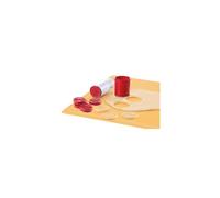 Tampon à pâtisserie - Marque - Modèle - 6 motifs - Matière plastique - Hauteur 12 cm - Diamètre 5,5 cm