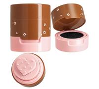 Tampon à points faciaux, marqueurs de nez mat, stylo à point en forme de cœur, accessoire de maquillage, outil de joue et de nez, adapté aux peaux grasses, sensibles aux graisses, outil cosmétique