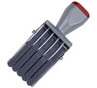 Tampon à rouleau à 5 chiffres - SUUJI - Chiffres changeables - Tampon de date - Symbole de prix personnalisé - Roue roulante multifonction - Bricolage en caoutchouc - Scrapbooking - Papeterie - Bureau