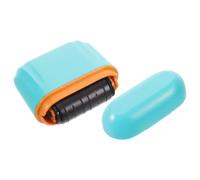 Tampon à Rouleaux pour Écriture en Plastique Double Ligne Auto-encreur | Trait Noir sans Odeur, Lignes Pointillées Nettes, pour Cahiers, Devoirs et Préparation de Leçons