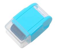 Tampon à Rouleaux pour Lignes D’écriture, Pratique Portable Compact | Plastique Bleu ou Noir, pour Feuilles et Bandes de Phrases, Usage Maison, Après L’école