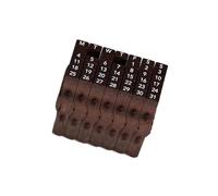 Tampon à rouler multifonction pour un marquage clair de la date - Outil d'organisation de bureau réutilisable