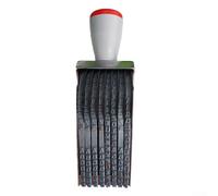 Tampon à rouler réglable, gaufreur alphanumérique pour code de date, numéro de lot sur l'emballage alimentaire, plastique, métal, bois, tissu, gris (1 8 bits)