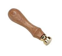 Tampon à sceau avec poignée en bois pour carte d'invitation rond, carré, rectangulaire, fleur en forme de cœur, tête artisanale
