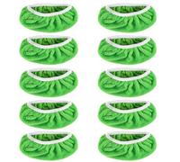 Tampon à Vadrouille Lot De 3/8/10/18/24 Tampons Rechange En Microfibre For Balai À Franges Plat Lavable(10Pcs)