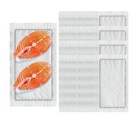 Tampon absorbant alimentaire, 100 tampons absorbants Dri Lock 50/80 grammes Papier de cuisine, fournitures hygiéniques de cuisine pour garder l'emballage propre à sec, dans la cuisine et en magasin