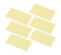 Tampon Adhésif Double Face Compact Poupée Ruban Transparent 18x14x1.5mm 240 Pièces pour Figurines