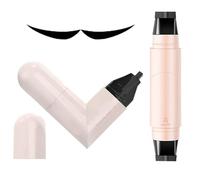 Tampon Ailé pour le Coin de l'Œil - Stylo Ailé Maquillage avec 2 - Cosmétiques en Gel Crémeux Résistant à l'Eau, Pochoir Quotidien pour Trajets, Rendez-vous, Voyages,