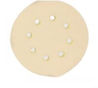 Tampon amortisseur de vibrations en mousse PU pour meuleuse à air, disque de polissage résistant avec forte adhérence, finition lisse pour polissage du métal (10,2 cm)