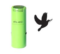 Tampon auto-encreur en caoutchouc colombe